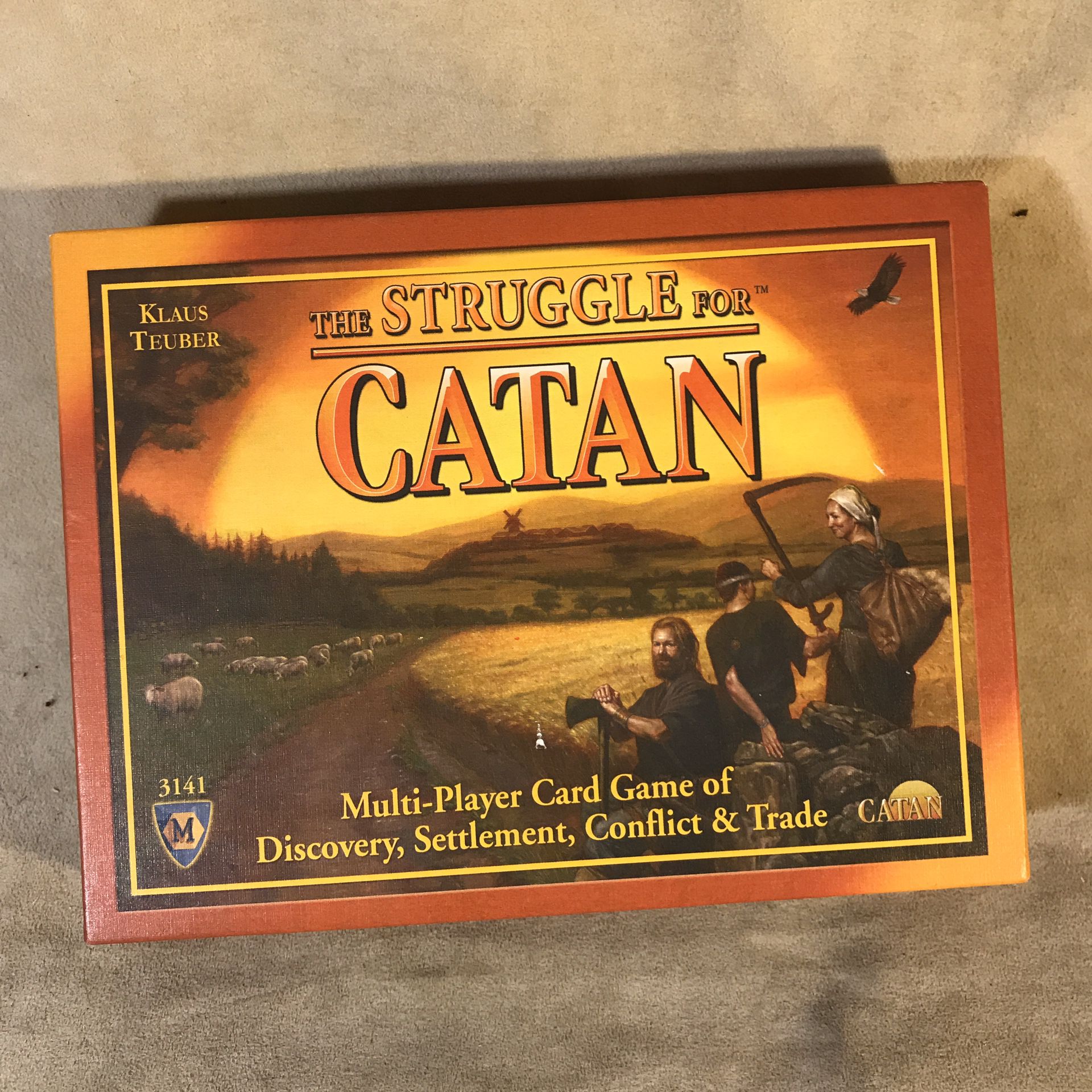 The Struggle for Catan Card Game