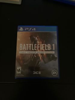 Battlefield 1 ps4 game