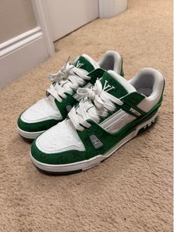 Louis Vuitton Trainers 1:1 “Green Monogram Denim” -11.5