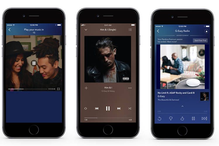 No ads Pandora 50% off unlimited