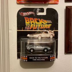 Back to the future hot wheels