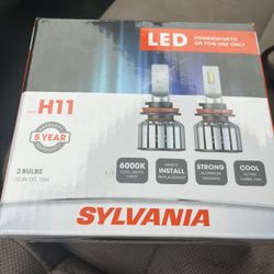 H 11 LED 6000 K  ULTRA BRIGHT LIGHTS 