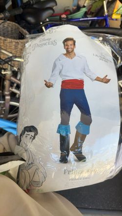 Disney Prince Eric Deluxe Adult Costume L/XL