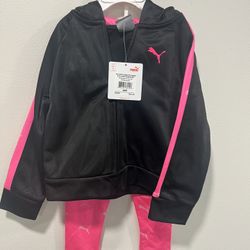 PUMA 2T Girls Track Suit Set | NEW WITH TAG
