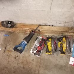 DeWalt Saws, Milwaukee Saws And Batteries 