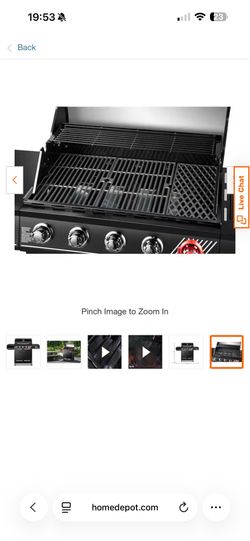 5 Burner Dyna Glo Grill