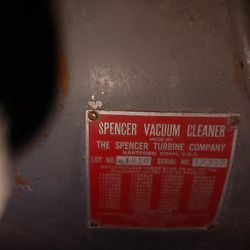 Spencer Vacuum Cleaner