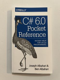 Book C# 6.0 Pocket Reference: Instant Help for C# 6.0 Programmers