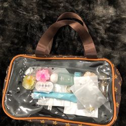 Travel make up bag