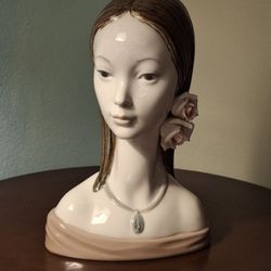 Lladro Porcelain Bust