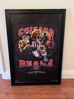 Chicago Bears GRINDING IT OUT SINCE 1920 NFL Theme Art frame