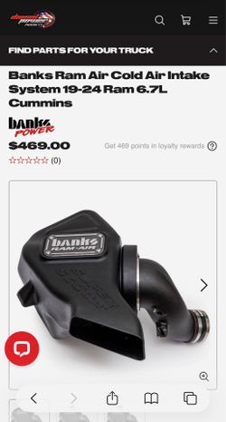 Used Cold Air Intake for Dodge Ram Cummins