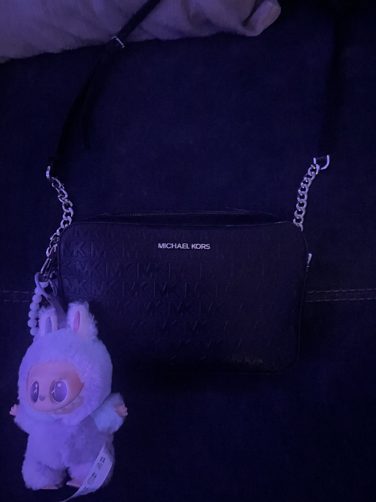Michael Kors Jet Set Leather Crossbody Bag