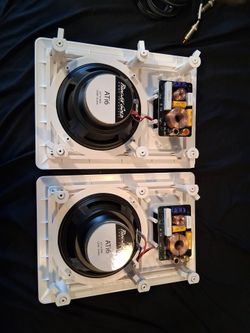 Pair of phoenix gold wall speakers