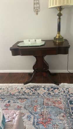 Antique living room table