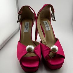 Women’s High Heel Sandals Pink 