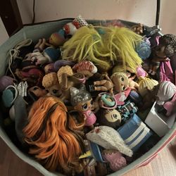 over 100 LOL doll 