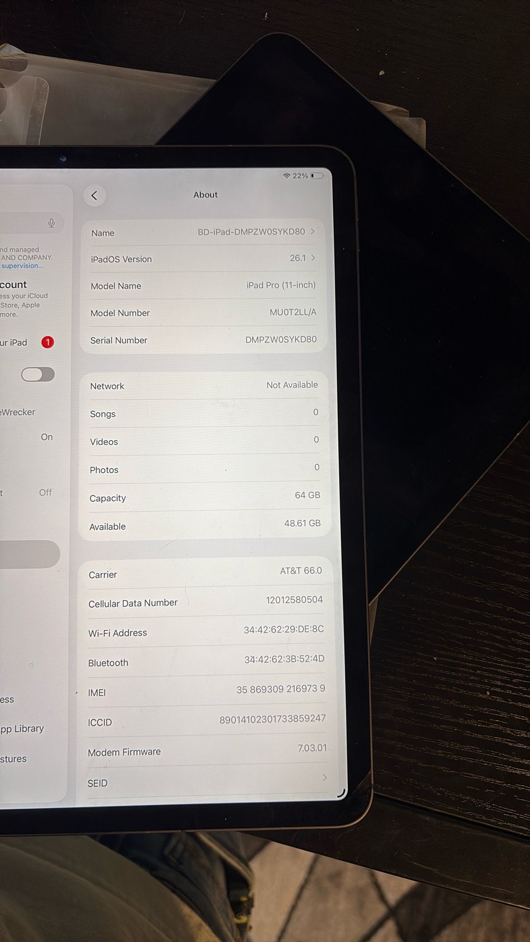 *** Apple iPad Pro (1st Generation) | 64 GB | Cellular + WiFi