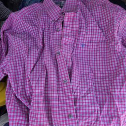 WRANGLER 20X COMPETITION XXL 2XL BUTTON DOWN  SHORT SLEEVE SHIRT