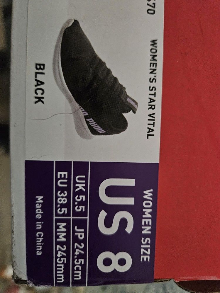 Black/pink Running Puma Shoes