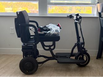 Portable Folding Electric Scooter - Black