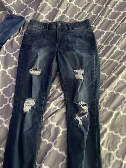 rewash ripped skinny jeans