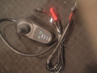 Electric wheelchair joystick controller
