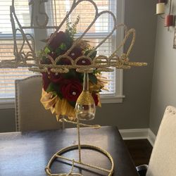 Quinceañera 14 Copas De Brindis Y Stand De Corona 