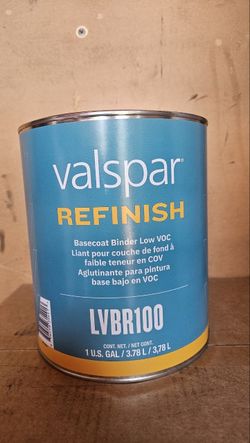 Valspar Refinish Basecoat Binder Low VOC (Product Code: LVBR100)