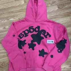 Pink Beluga Spider Hoodie 