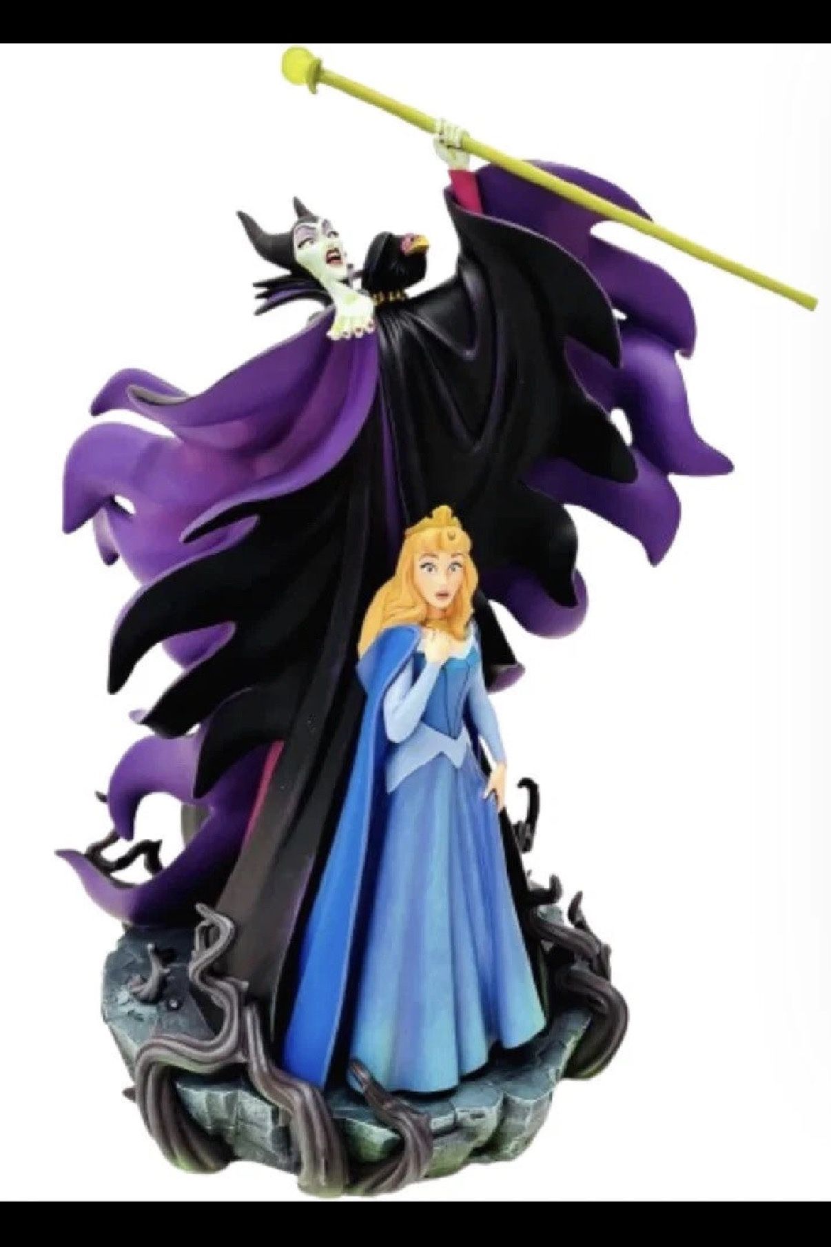 2024 Disney Parks Sleeping Beauty Maleficent Light-Up Statue Figurine Figure