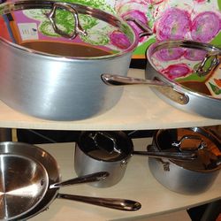 All-Clad 10-Piece D3 Stainless Cookware Set