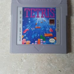 Nintendo game boy TETRIS game works great 