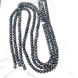 One Strand Of Peacock Pearls