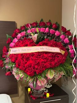 Heart shape big bouquet