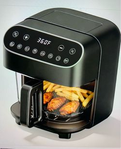 Smaller Air Fryer with Glass Container