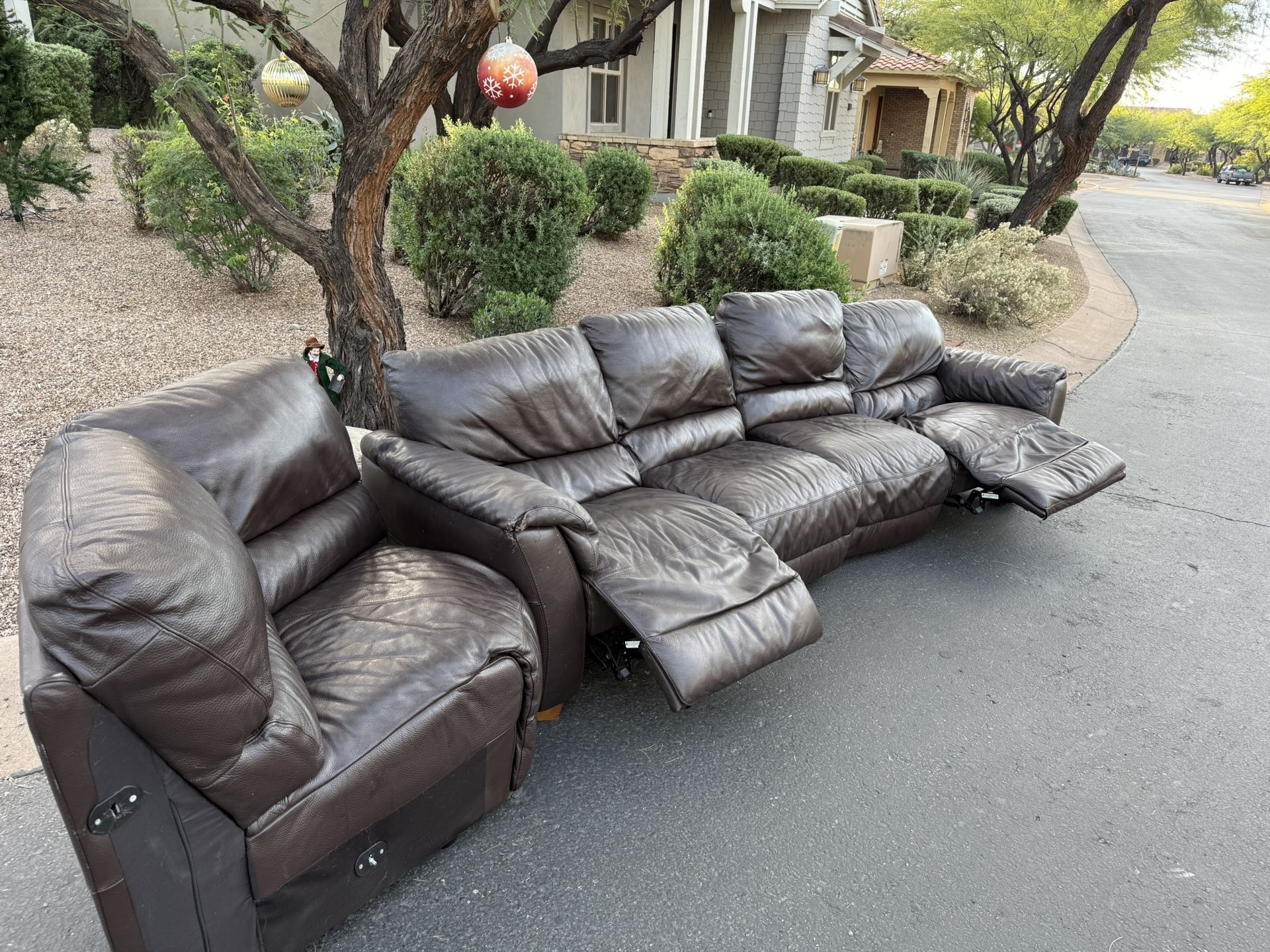 Free - Leather Sofa