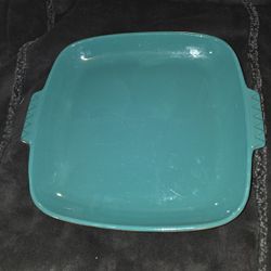 MEXICAN FIESTA PLATTER, CASSEROLE DISH, Keilen Limited. Green