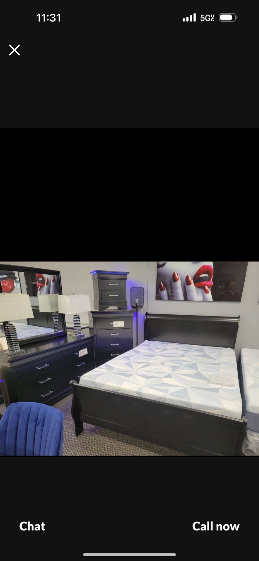 Brand New Complete Bed With Orthopedic Mattress For $399!!!!