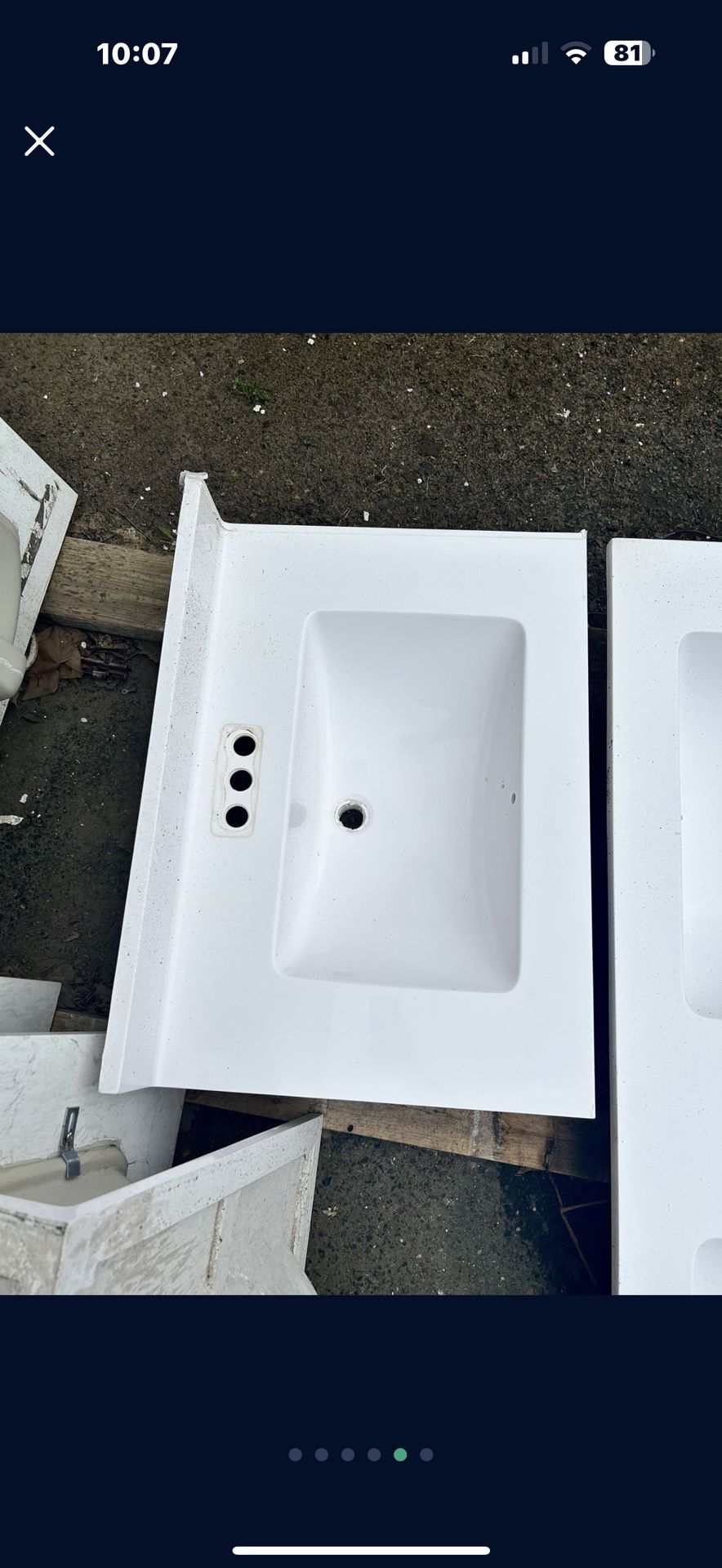 Single And double Vanity Top