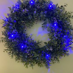 Lighted Wreath