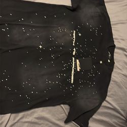 HELLSTAR Path to Paradise Black Cotton Crew Neck Short Sleeve Graphic T-Shirt L