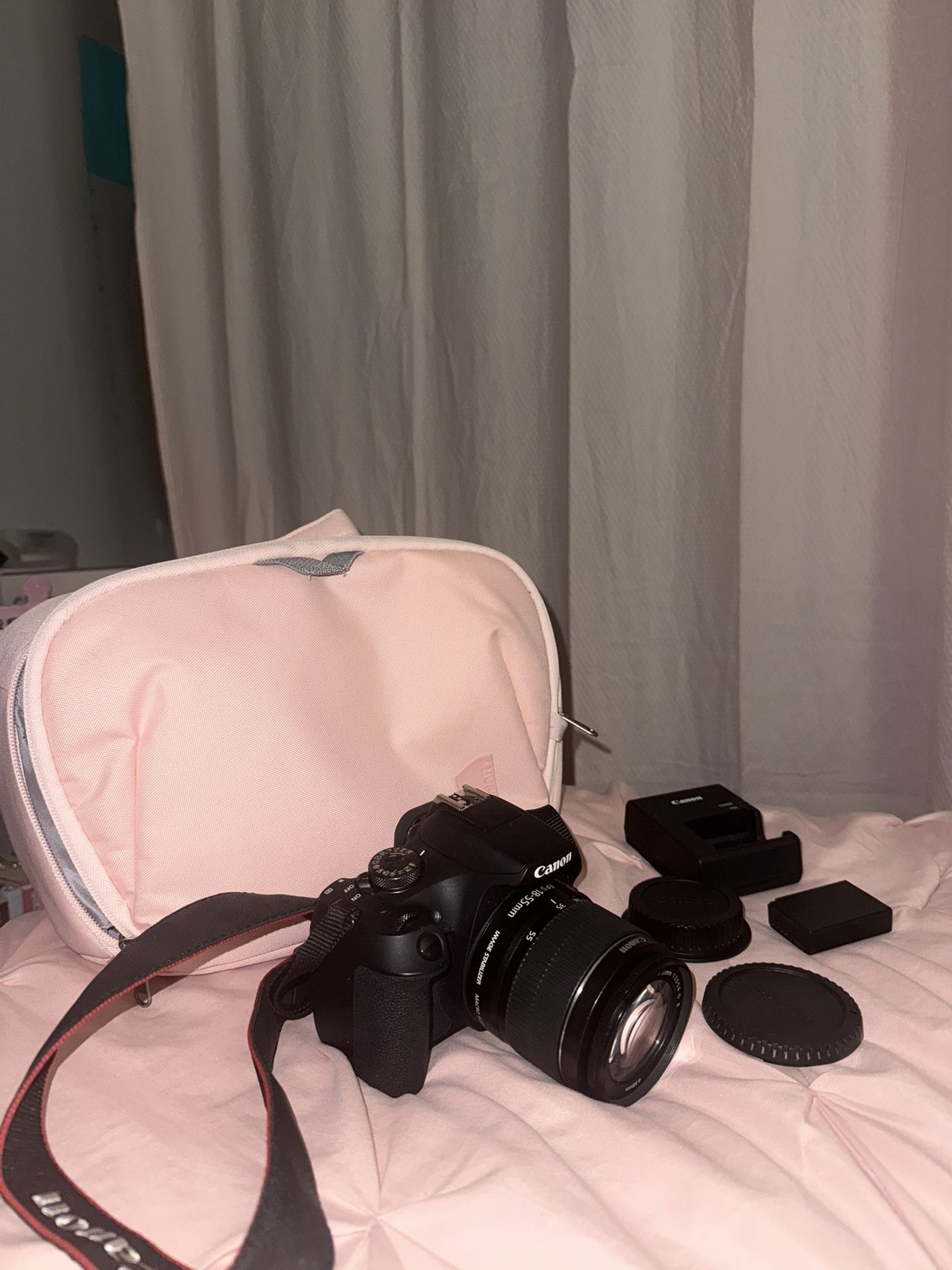 Canon EOS Rebel T7 DSLR Camera with 18–55mm Lens + Accessories