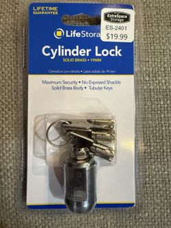 Storage unit cylinder lock 19mm