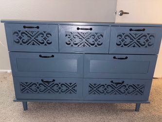 Denim Blue Dresser 48 x 30