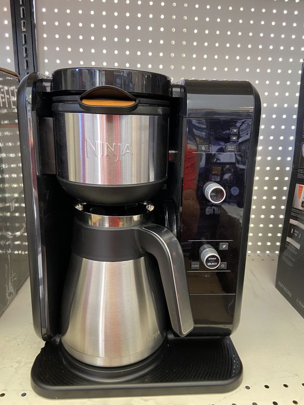 Ninja Specialty FoldAway Frother (CM401) Coffee Maker, Single Serve to