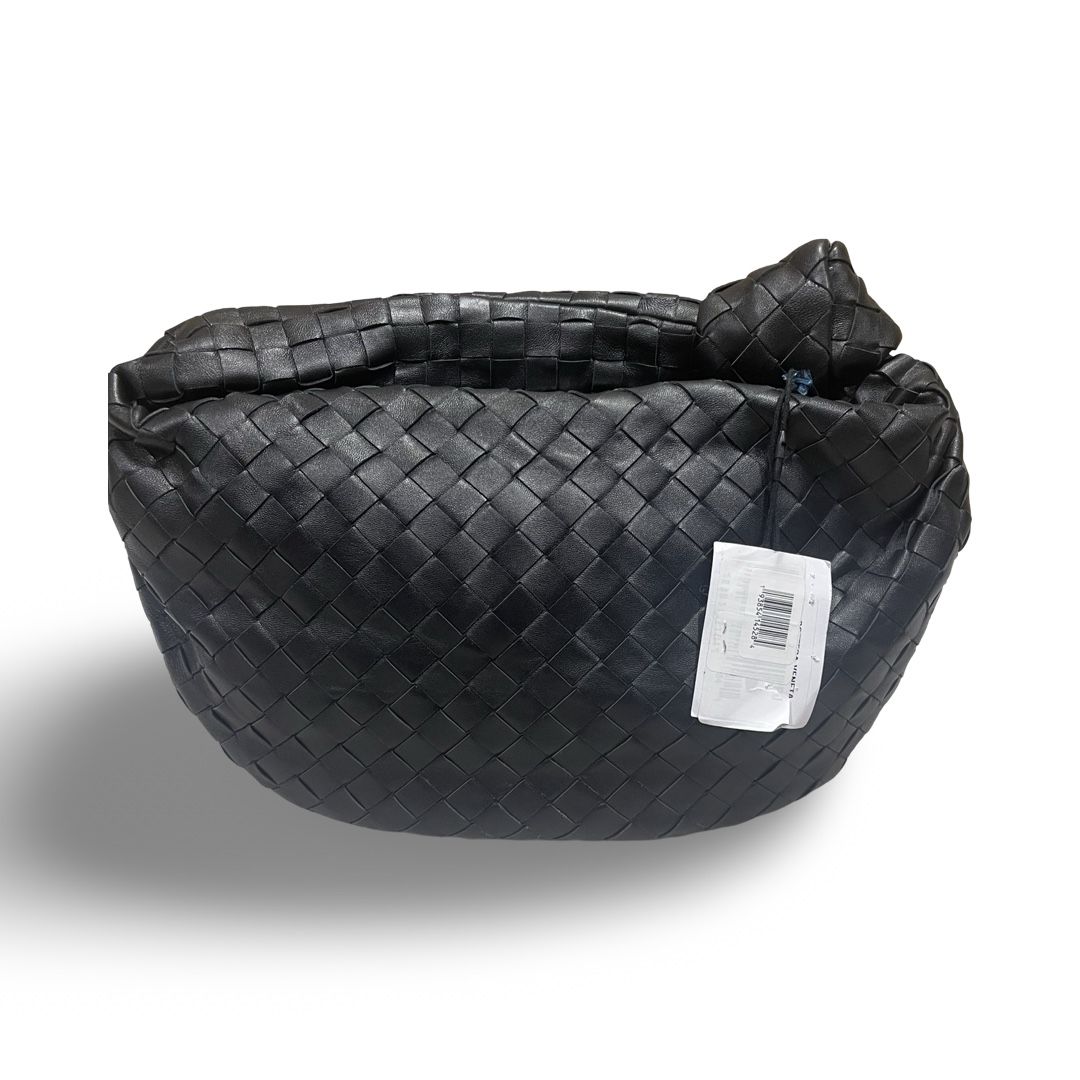 Bottega Veneta Teen Jodie Shoulder Bag– Black