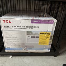 TCL 12k BTU Smart Window Air Conditioner with Fan & Dehumidifier 