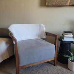 Wooden Accent Chair