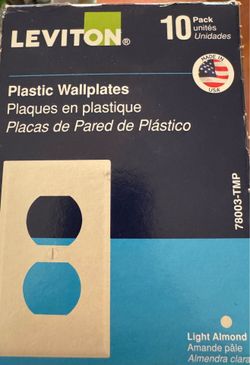 Leviton Plastic Wallplates - 10 pack